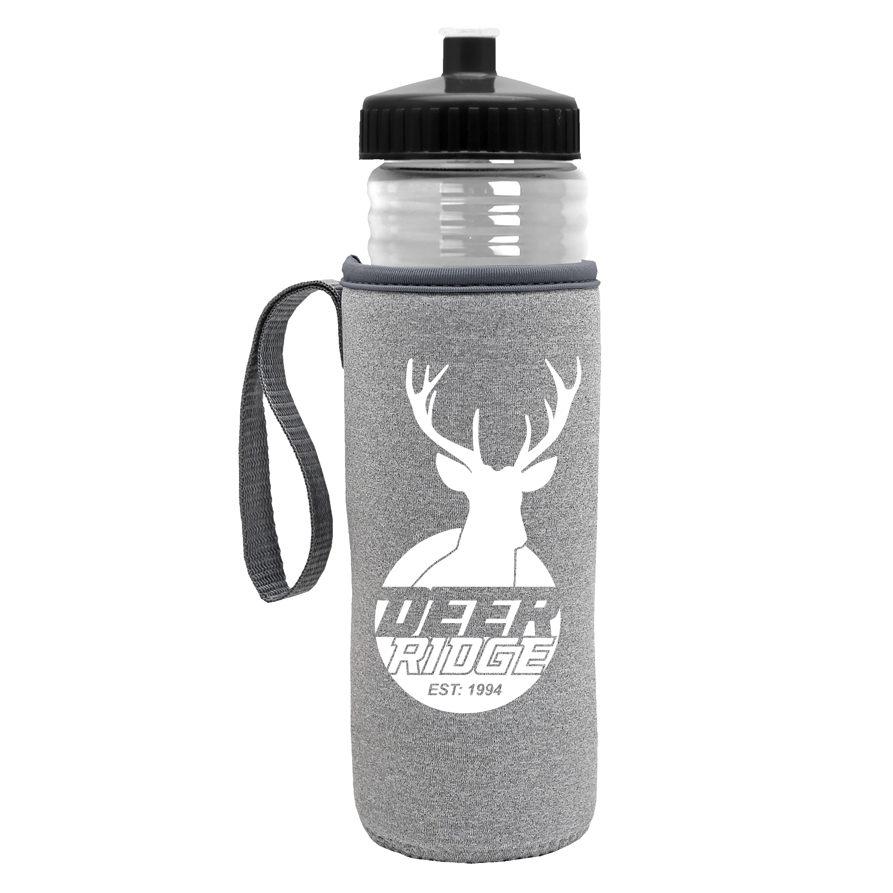 Garyline® Lifeguard Bottle with Push-Pull Lid and Insulated Caddy - 24 oz. 2
