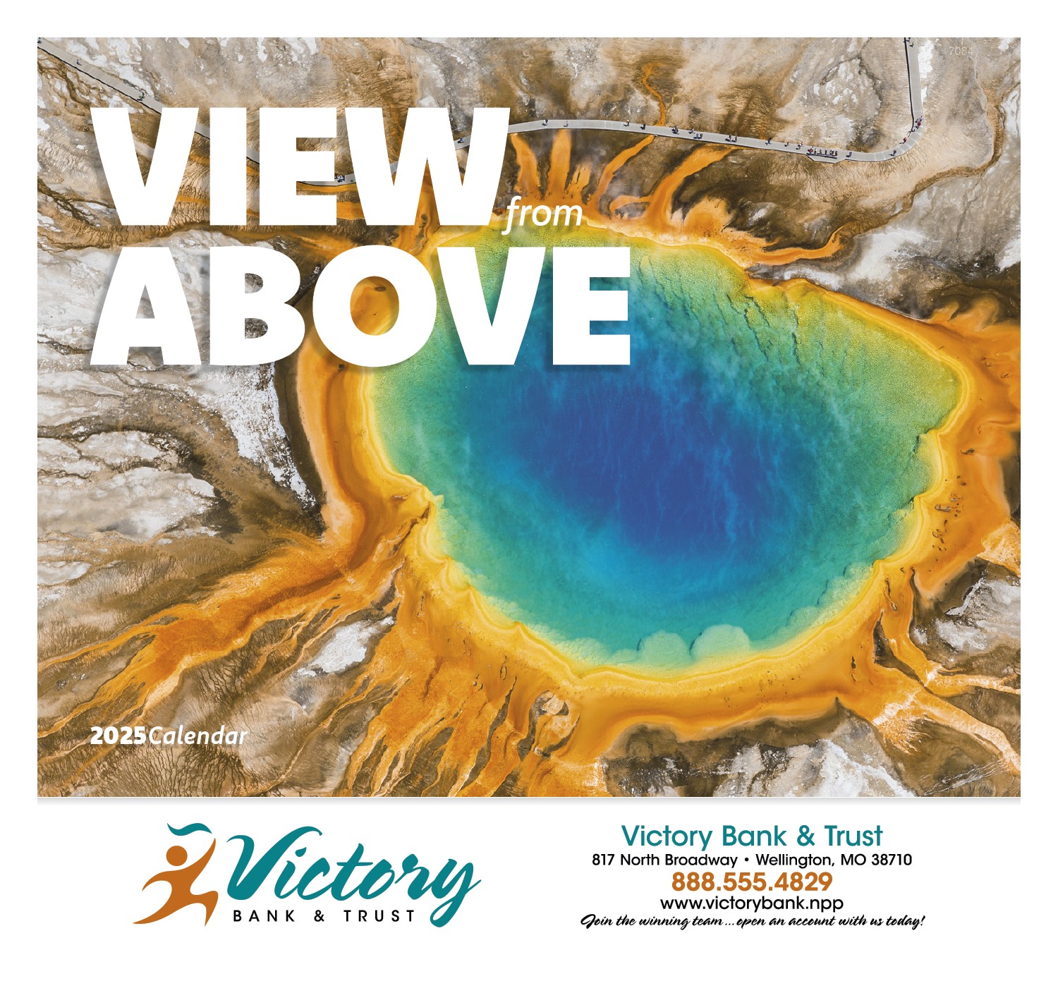 Good Value™ View from Above - Stapled Calendar 2
