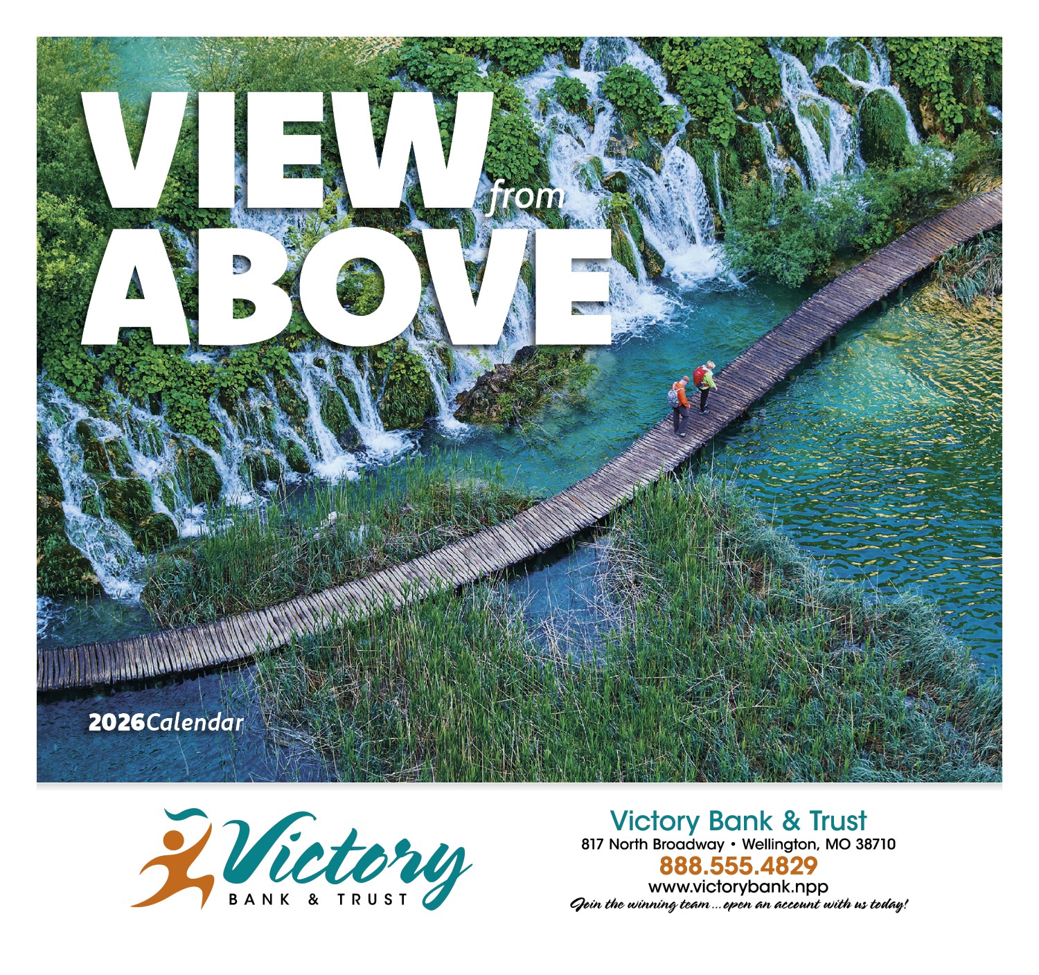 Good Value™ View from Above - Stapled Calendar 2