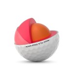Titleist® Pro V1x® Golf Ball - 60720 ball cutaway image Titleist® Pro V1x® Golf Ball - 60720 ball cutaway image