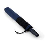 Shed Rain™ Windjammer® 58" Vented Auto-Open Jumbo Compact Umbrella - 2010 black closed with sleeve image Shed Rain™ Windjammer® 58" Vented Auto-Open Jumbo Compact Umbrella - 2010 black closed with sleeve image
