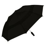 Shed Rain™ Windjammer® 58" Vented Auto-Open Jumbo Compact Umbrella - 2010 navy-white open image Shed Rain™ Windjammer® 58" Vented Auto-Open Jumbo Compact Umbrella - 2010 navy-white open image