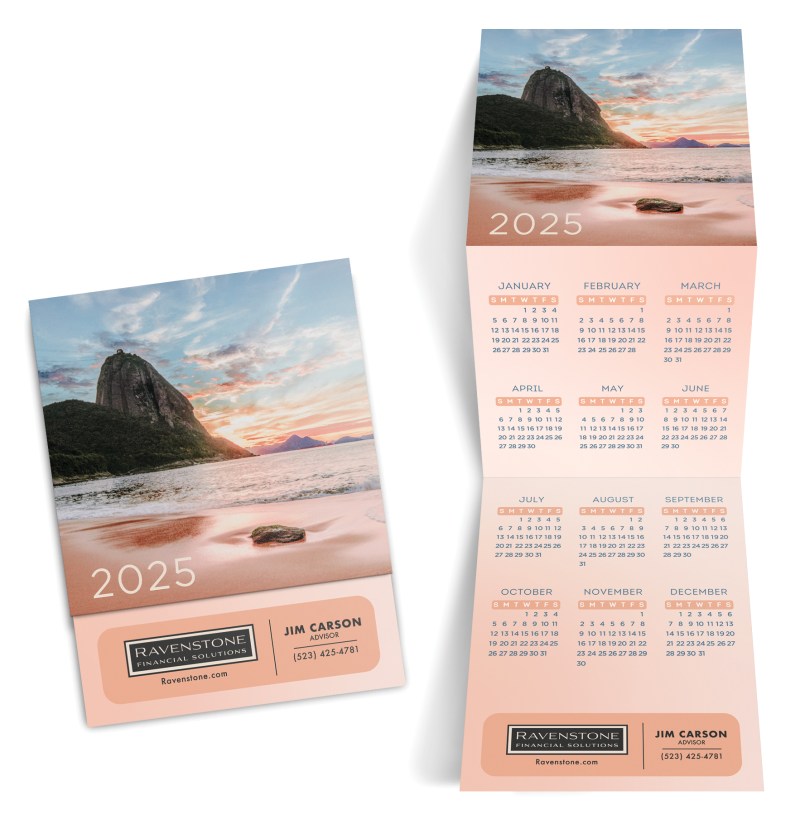 Beach Trifold Calendar 1 Beach Trifold Calendar 1