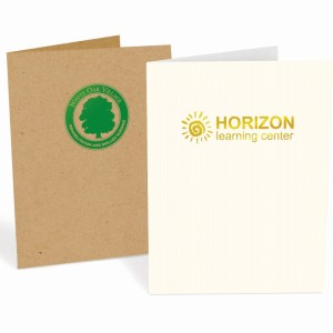 Foil Stamped Pocket Folders - Designer Papers - 1 Color Imprint 1 Foil Stamped Pocket Folders - Designer Papers - 1 Color Imprint 1