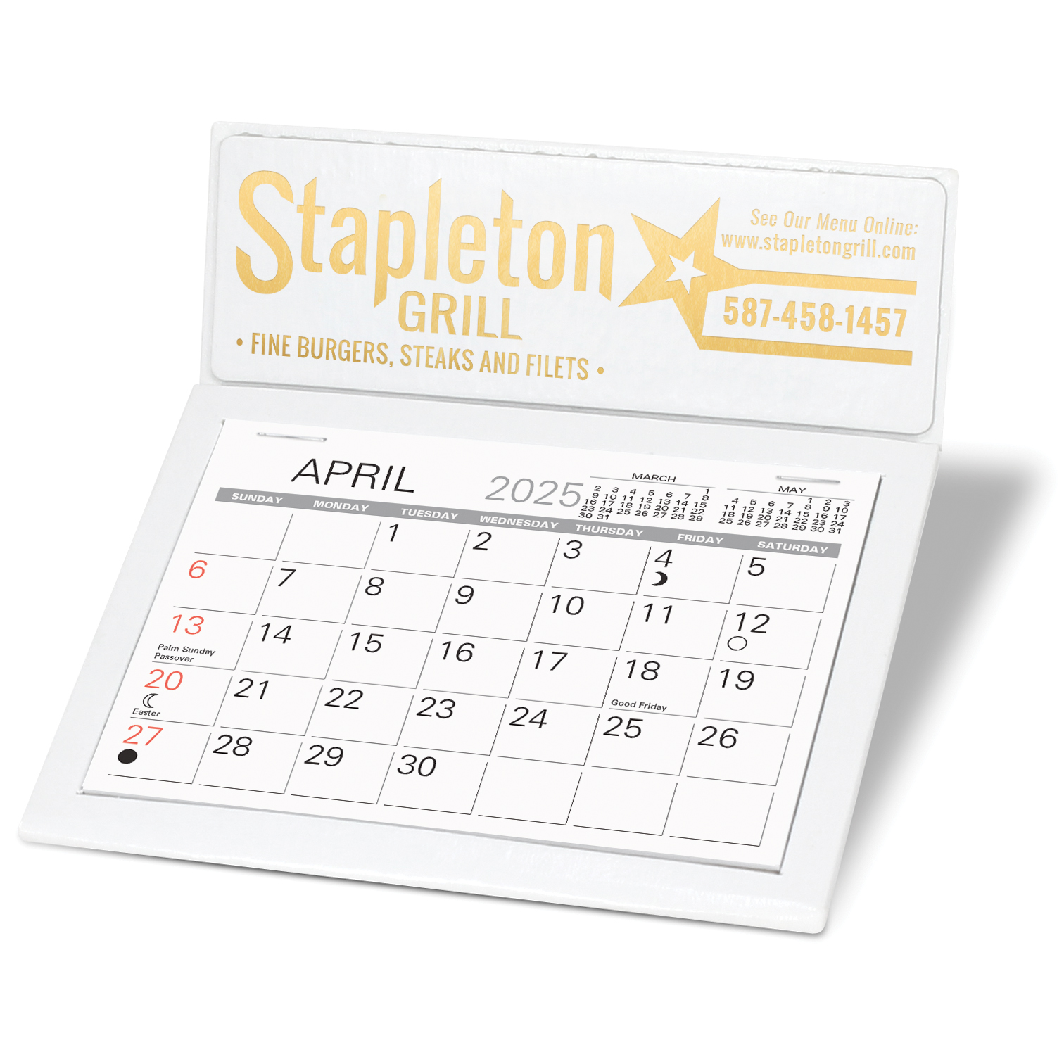 Naples Desk Calendar 1