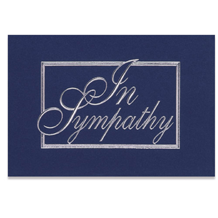 Sympathy Everyday Business Note Card (3 1/2"x5") 1 Sympathy Everyday Business Note Card (3 1/2"x5") 1