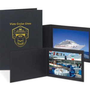 Black Photo Folder - 4"x6" 1 Black Photo Folder - 4"x6" 1