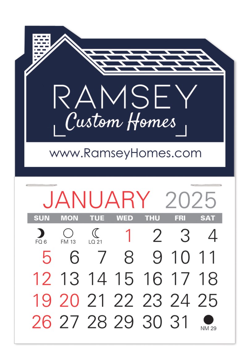 House Shape Value Stick Adhesive Calendar 1 House Shape Value Stick Adhesive Calendar 1