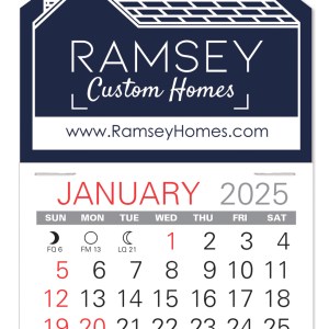 House Shape Value Stick Adhesive Calendar 1 House Shape Value Stick Adhesive Calendar 1