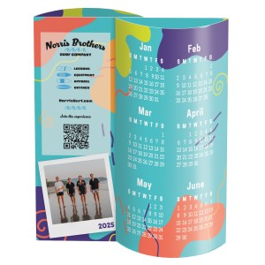 Custom Photo Wave Calendar 1 Custom Photo Wave Calendar 1