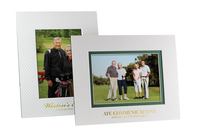 Golf Ball Texture Photo Frame - Double Mat 1 Golf Ball Texture Photo Frame - Double Mat 1