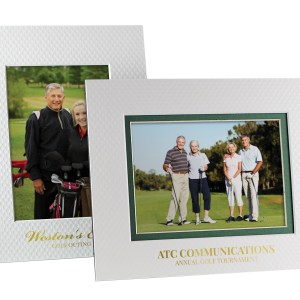 Golf Ball Texture Photo Frame - Double Mat 1 Golf Ball Texture Photo Frame - Double Mat 1