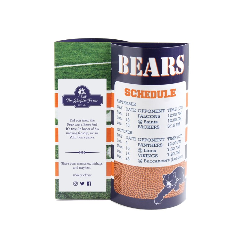 Custom Wave Table Tent 1 Custom Wave Table Tent 1