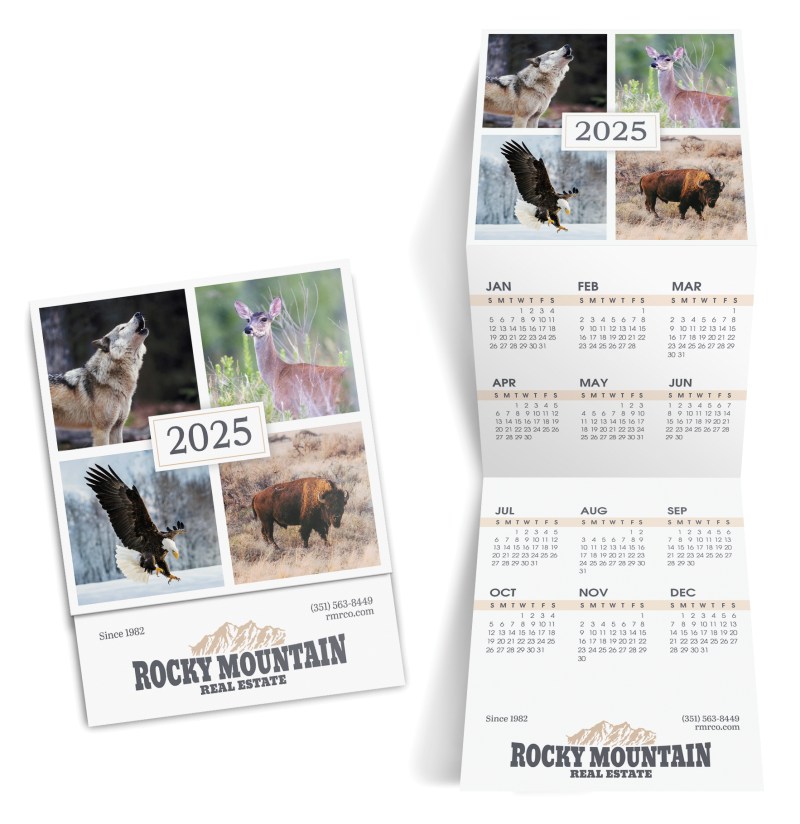 Wildlife Trifold Calendar 1 Wildlife Trifold Calendar 1