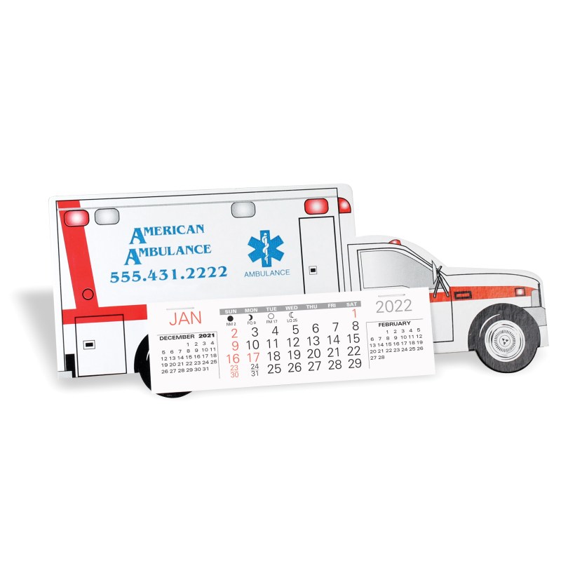 Emergency Squad Ambulance Standard Truck Calendar 1 Emergency Squad Ambulance Standard Truck Calendar 1