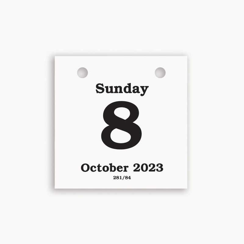 Daily Date Calendar Refill - 3x3 Small Pad 1 Daily Date Calendar Refill - 3x3 Small Pad 1