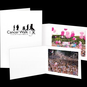White Photo Folder - 5"x7" 1 White Photo Folder - 5"x7" 1