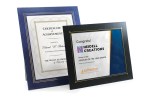 Deluxe Wrapped Edge Certificate Frame for 8 1/2"x11" Certificate 1 Deluxe Wrapped Edge Certificate Frame for 8 1/2"x11" Certificate 1