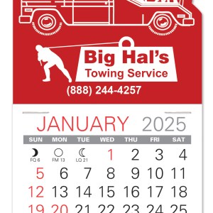 Tow-Truck Shape Value Stick Adhesive Calendar 1 Tow-Truck Shape Value Stick Adhesive Calendar 1