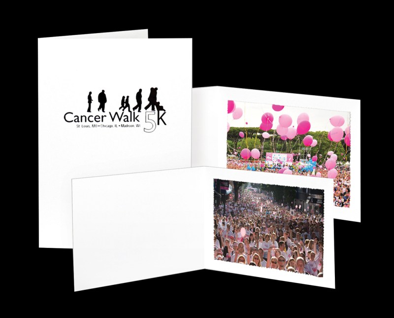White Photo Folder - 4"x6" 1 White Photo Folder - 4"x6" 1