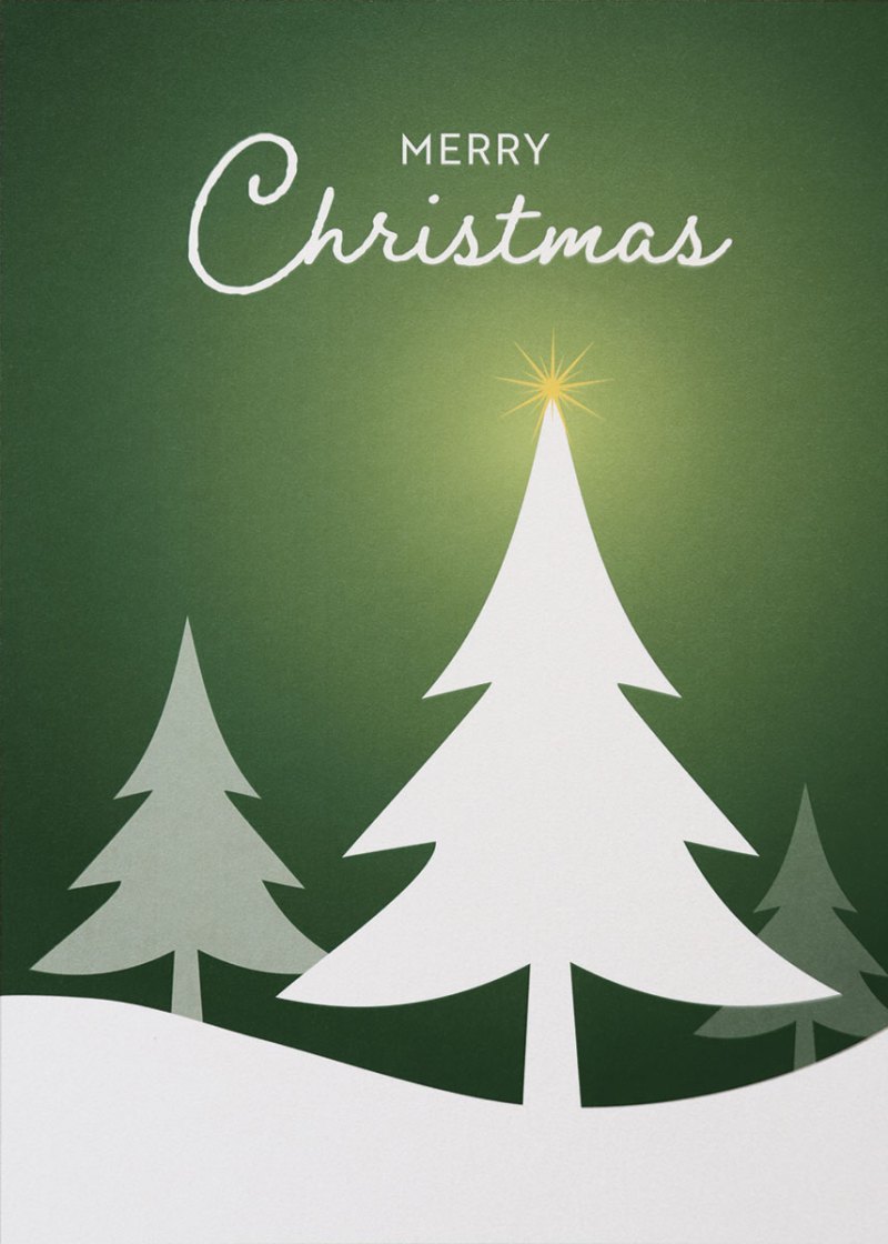 Premium-Merry Christmas Tree Greeting Card 1 Premium-Merry Christmas Tree Greeting Card 1