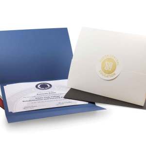 Tuck Flap Certificate Folder 1 Tuck Flap Certificate Folder 1