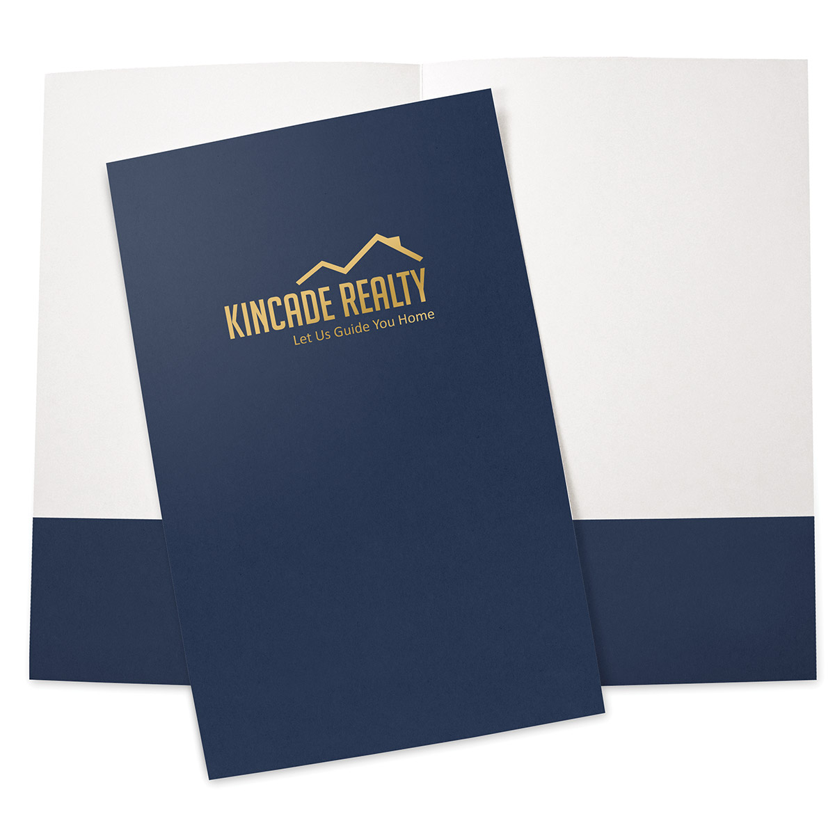 Legal Size Pocket Folder Foil Stamp - Designer Papers 1