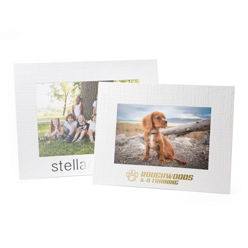 Dual Easel Back Photo Frame - White for 5"x7" Photo 1 Dual Easel Back Photo Frame - White for 5"x7" Photo 1