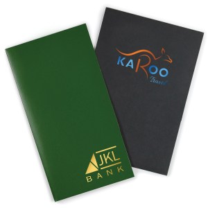 Mini Pocket Folder Foil Stamped - Standard White Paper 1 Mini Pocket Folder Foil Stamped - Standard White Paper 1