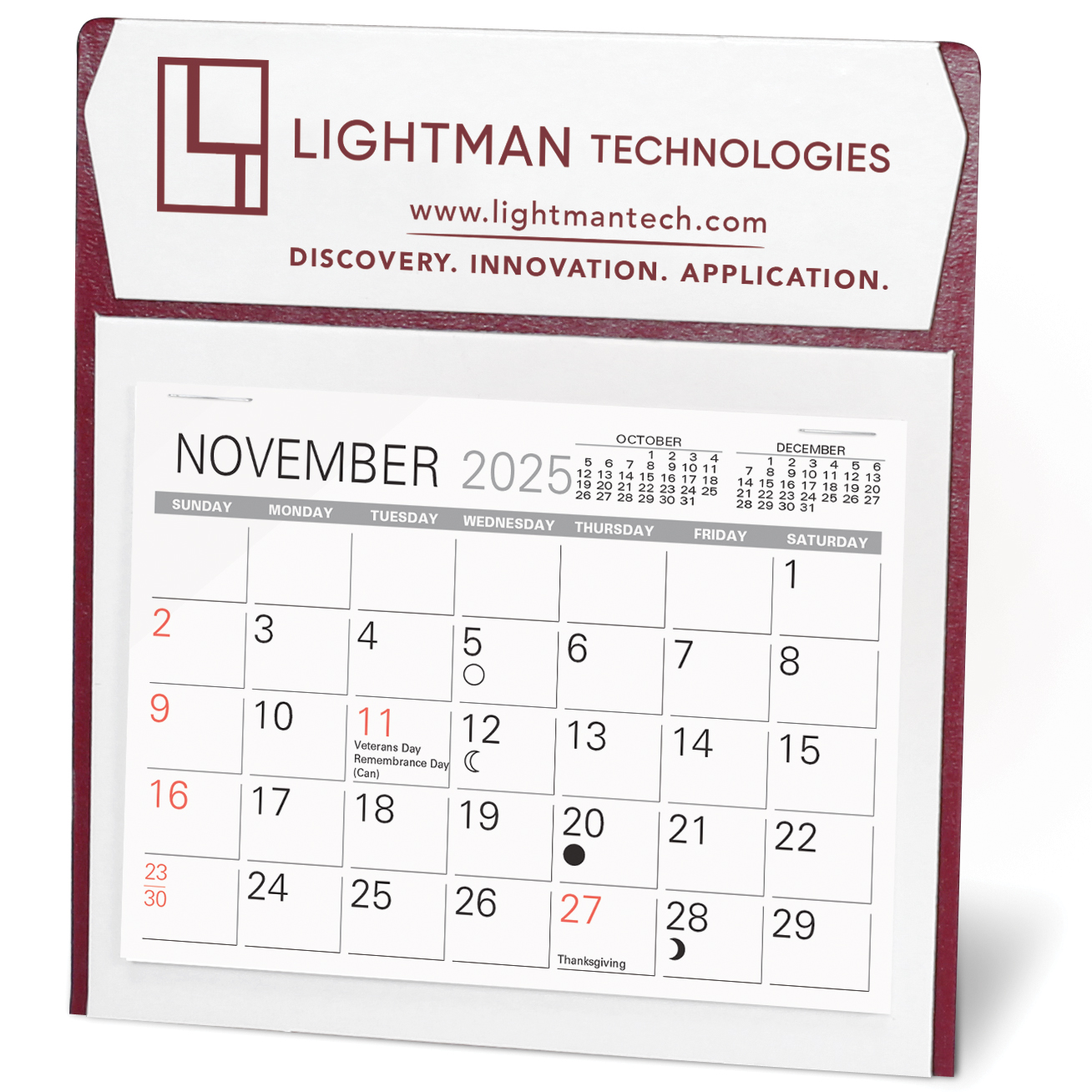 Ambassador Desk Calendar 1