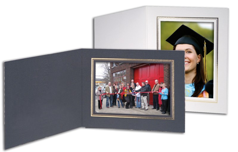 White Horizontal Portrait Folder (8"x10") 1 White Horizontal Portrait Folder (8"x10") 1