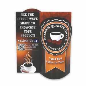 Circle 3-D Wave Table Tent 1 Circle 3-D Wave Table Tent 1