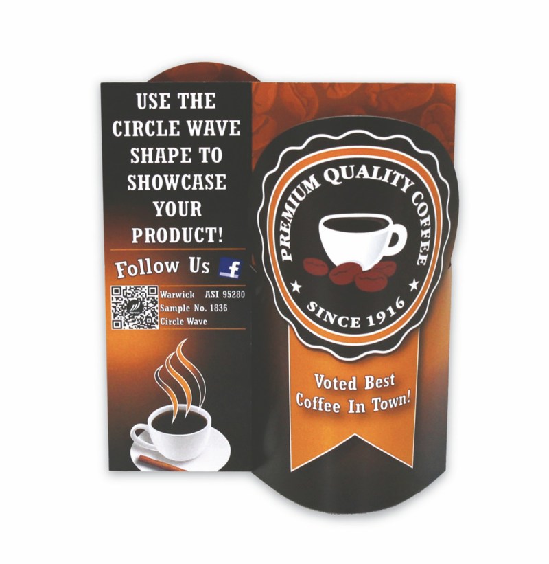 Circle 3-D Wave Table Tent 1 Circle 3-D Wave Table Tent 1