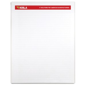 Scratch Pad - 8"x11" - 25 Sheet - No Bleed 1 Scratch Pad - 8"x11" - 25 Sheet - No Bleed 1