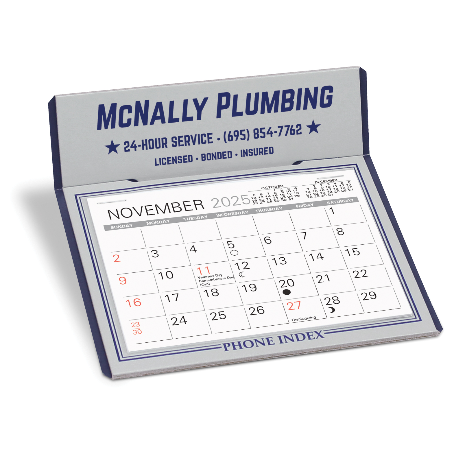 Graystone Premier Desk Calendar 1