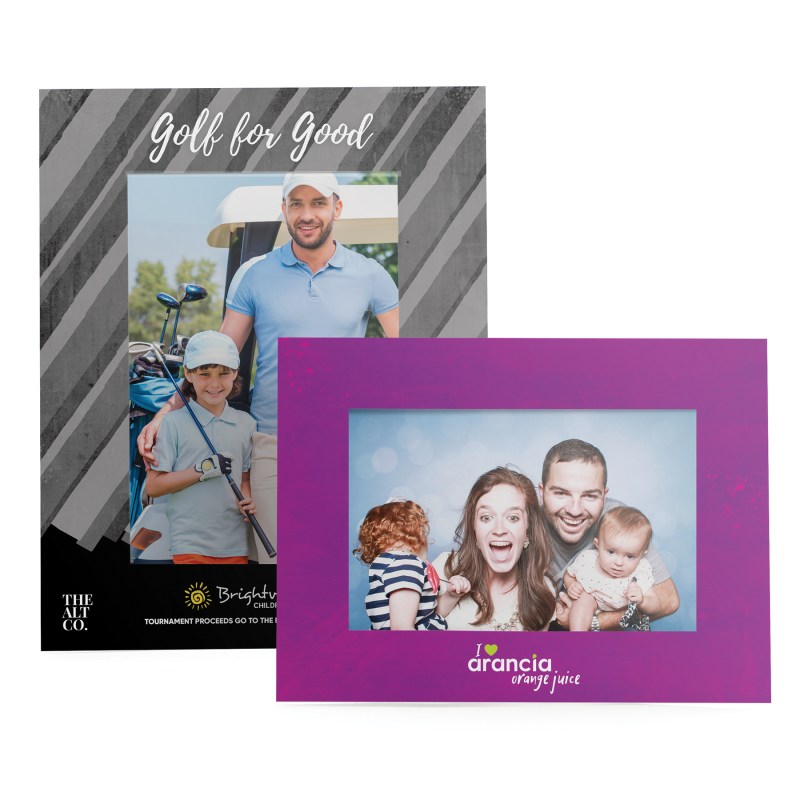 Custom Printed Dual Easel Photo Frame- 4"x6" 1 Custom Printed Dual Easel Photo Frame- 4"x6" 1