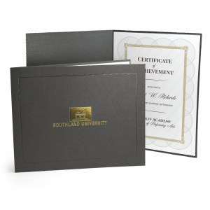 Deckled Edge Certificate Holder for 8.5" x 11" Certificate 1 Deckled Edge Certificate Holder for 8.5" x 11" Certificate 1