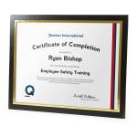 Mat Certificate Frame-for 8.5"x11" Certificate 1 Mat Certificate Frame-for 8.5"x11" Certificate 1