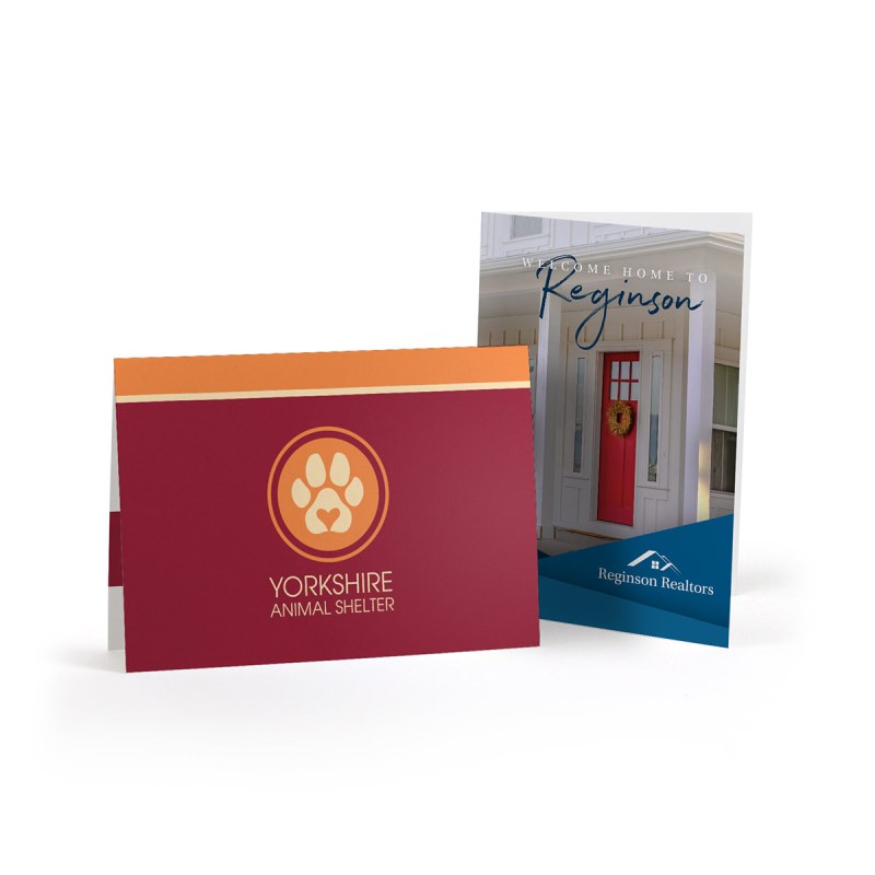 Custom Folded Card - 4"x6" Folded 1 Custom Folded Card - 4"x6" Folded 1