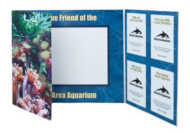 Custom Coupon Gatefold Event Folder - Standard 1 Custom Coupon Gatefold Event Folder - Standard 1