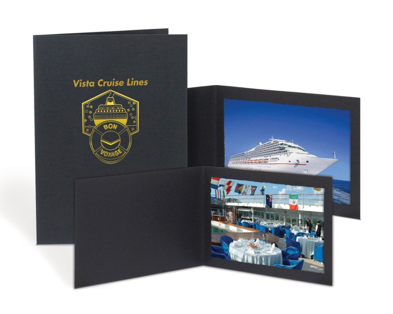 Black Photo Folder - 5"x7" 1 Black Photo Folder - 5"x7" 1