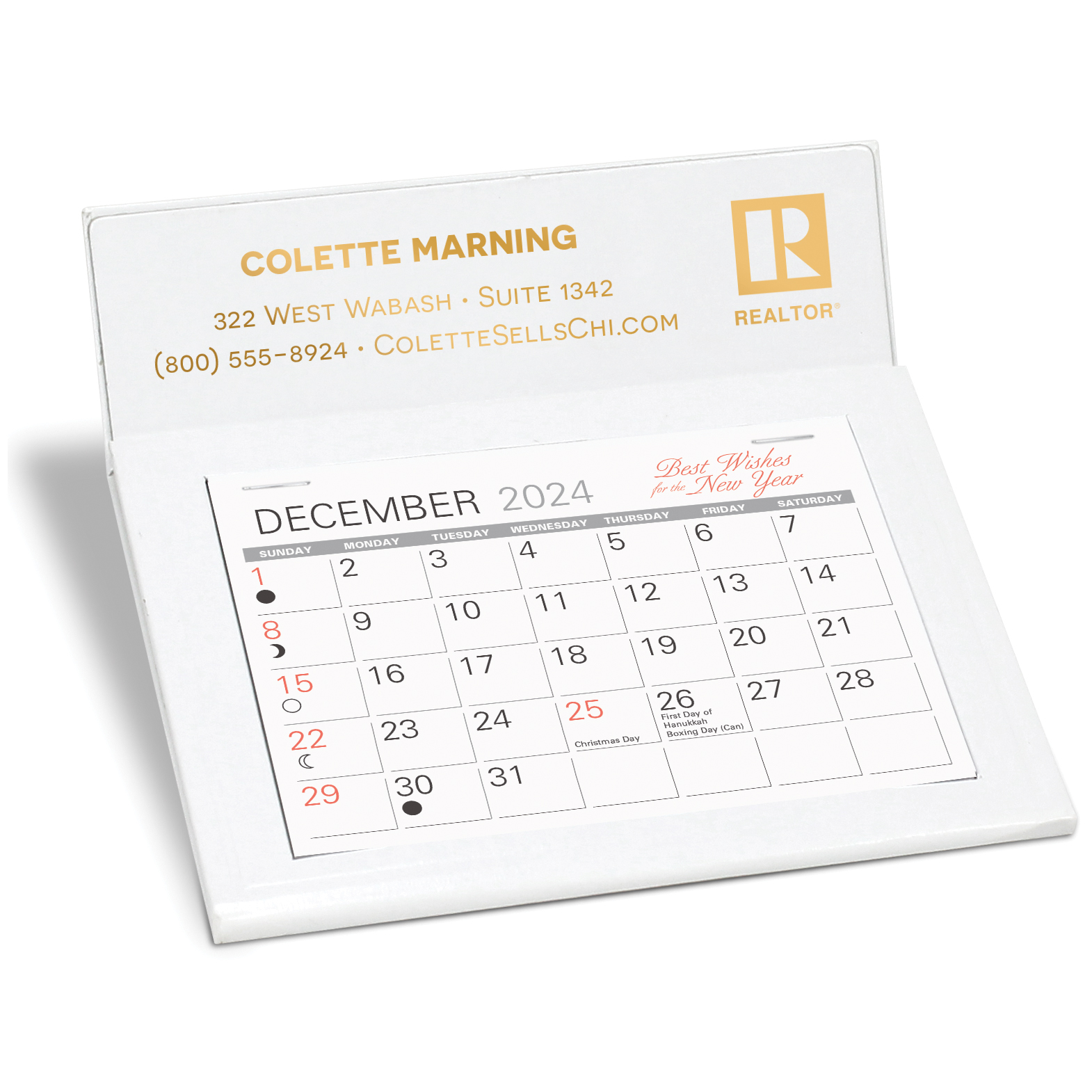 Genoa Desk Calendar 1