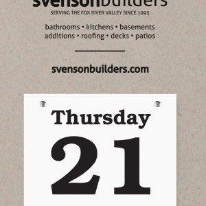 Foil Stamped Daily Date Calendar - 8x12 Large Pad 1 Foil Stamped Daily Date Calendar - 8x12 Large Pad 1