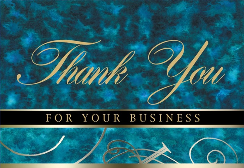 Blue Marble Thank You Everyday Note Card (3 1/2"x5") 1 Blue Marble Thank You Everyday Note Card (3 1/2"x5") 1