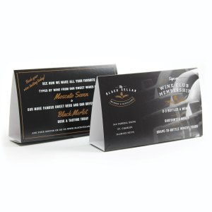 Table Tent - Horizontal 1 Table Tent - Horizontal 1