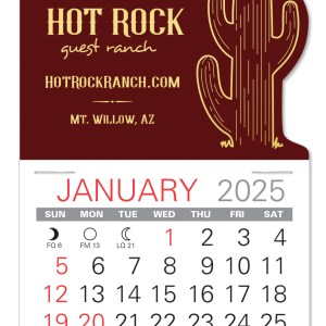 Cactus Shape Value Stick Adhesive Calendar 1 Cactus Shape Value Stick Adhesive Calendar 1