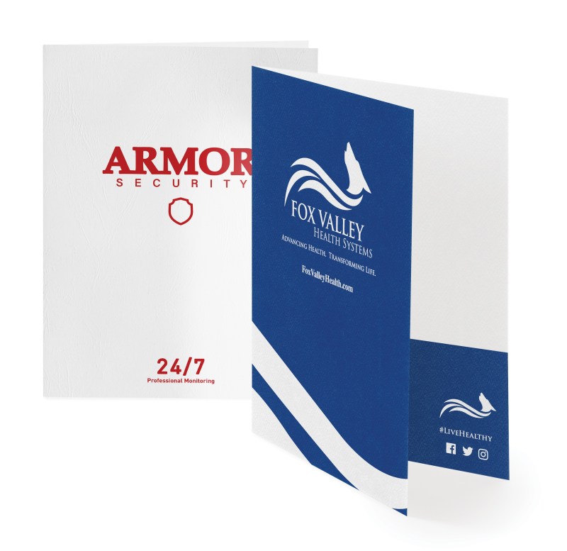 Printed Pocket Folders-Classic Papers 1 Printed Pocket Folders-Classic Papers 1