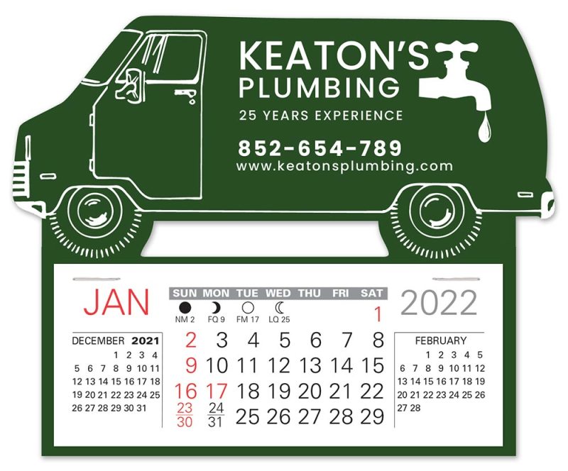 Truck Easy Stick Calendar 1 Truck Easy Stick Calendar 1