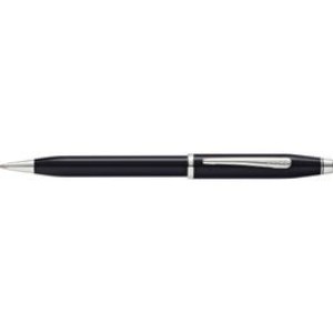 Century® II Black Lacquer Ballpoint Pen 1 Century® II Black Lacquer Ballpoint Pen 1