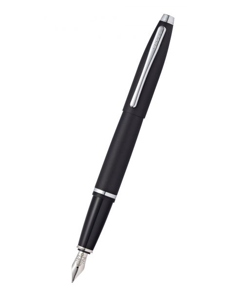 Calais™ Matte Black Medium Nib Fountain Pen 1 Calais™ Matte Black Medium Nib Fountain Pen 1